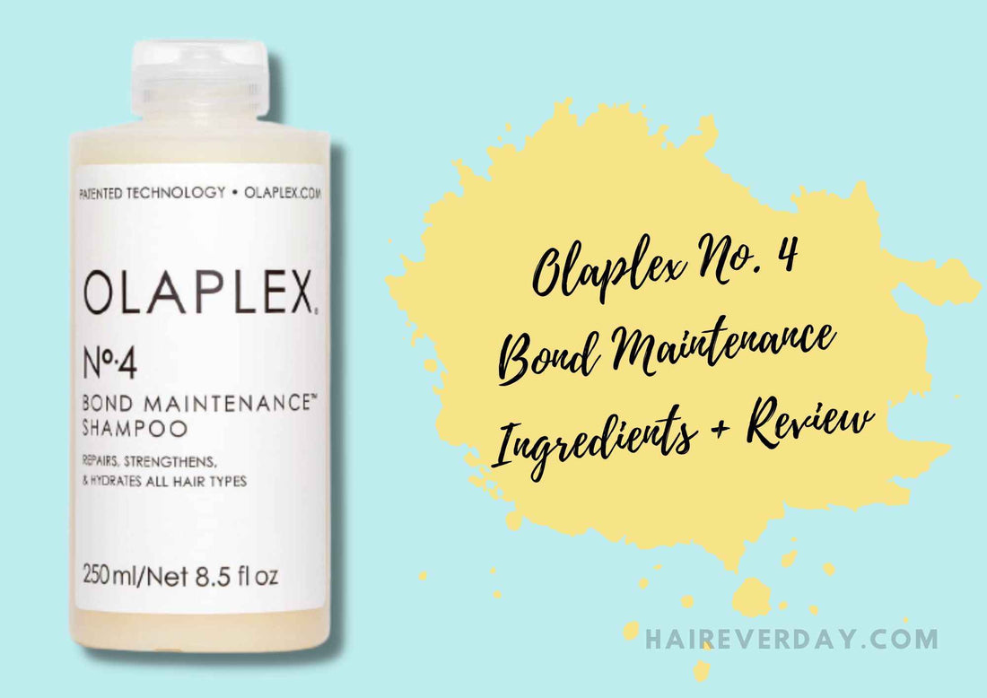 Olaplex No 4 Bond Maintenance Shampoo Ingredients + Review 2026