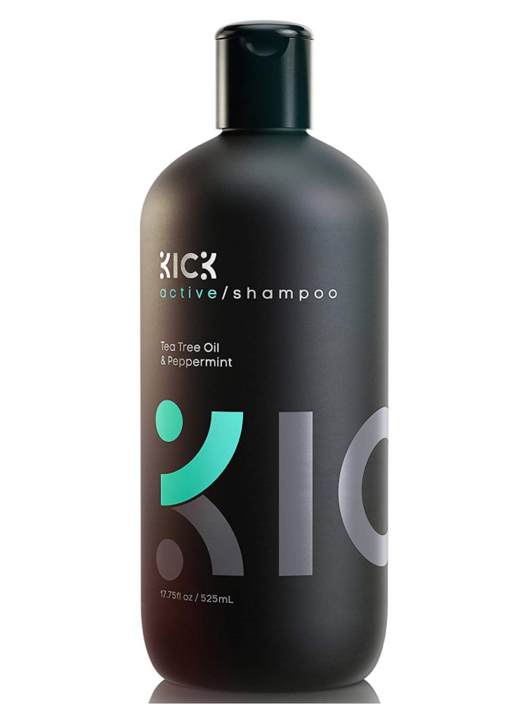 kick men's active shampoo for dandruff