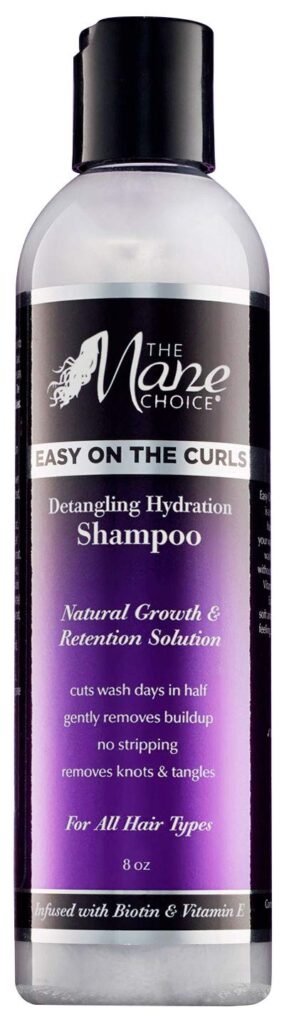 best shampoo for curly tangled hair
