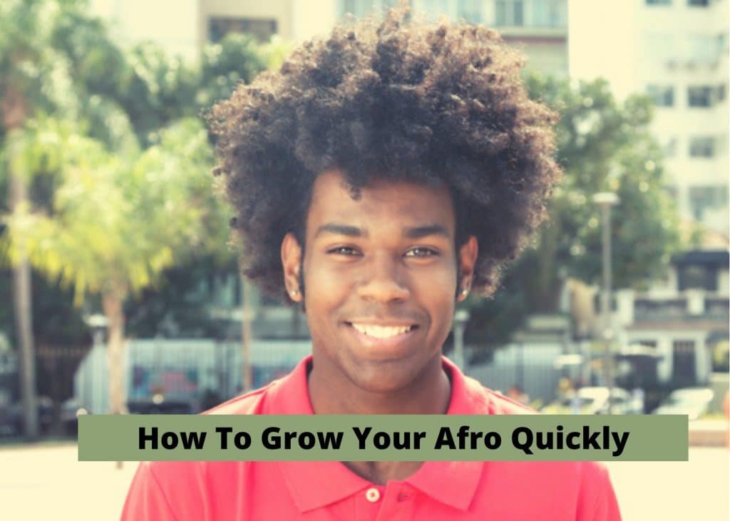 how to grow afro quickly