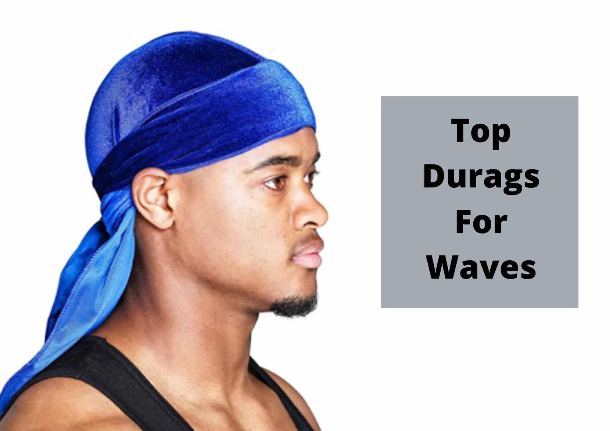 Dream 2 Packs Deluxe Du-Rag Black Stretchable Wrinkle Free Smooth & Thick 100% Polyester 