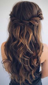 loose wavy hairstyles for thick hair