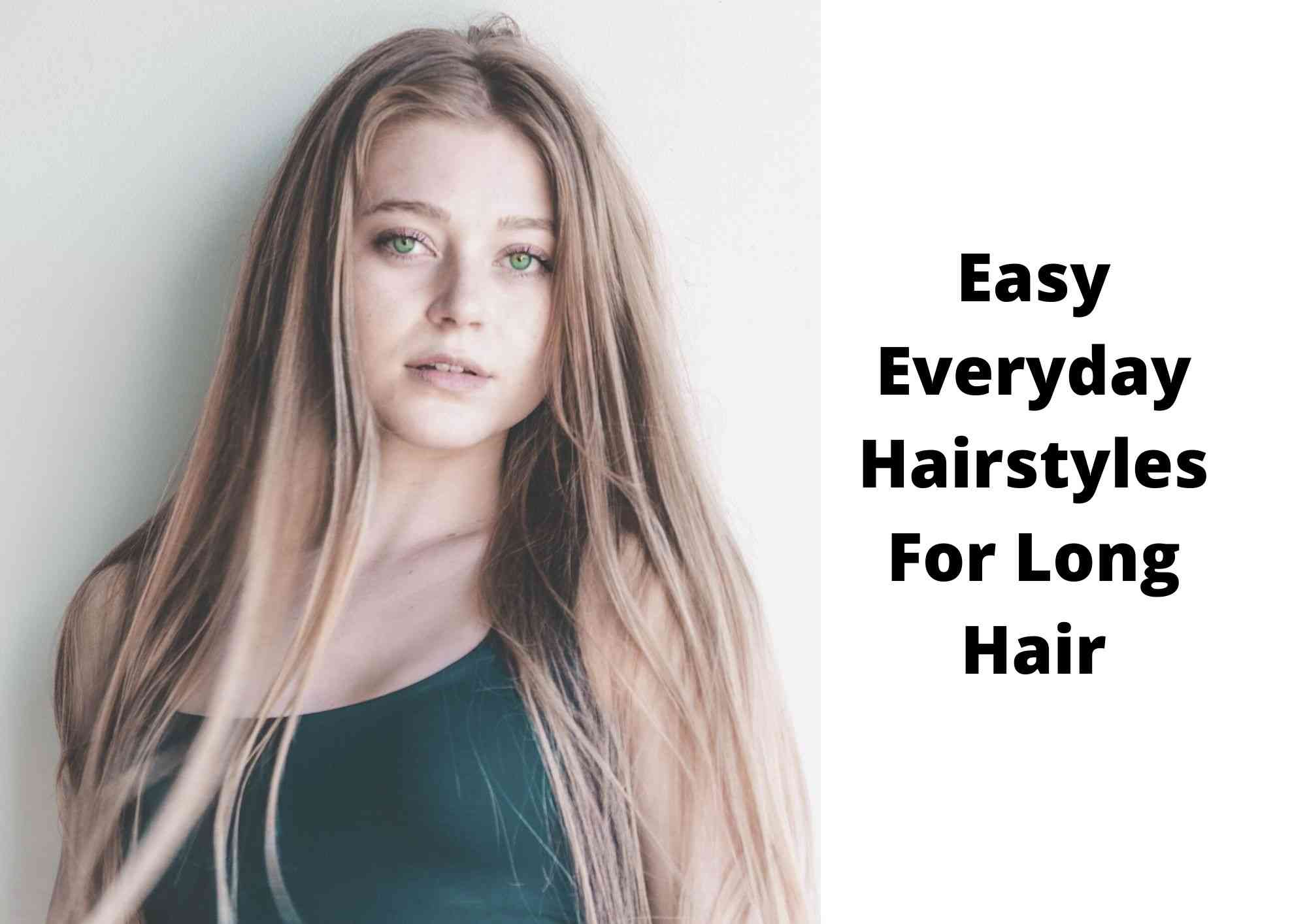 3 QUICK and EASY everyday hairstyles | Cute Long Hair Hairstyles by  LittleGirlHair - YouTube