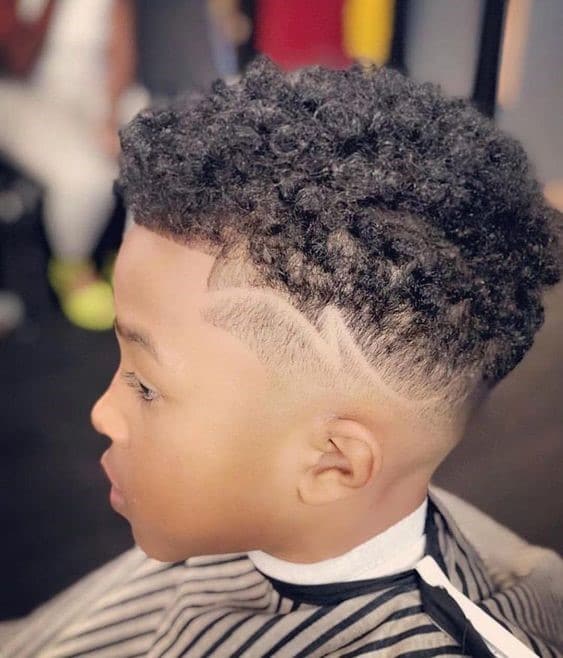 fade hairstyles for boys 2021