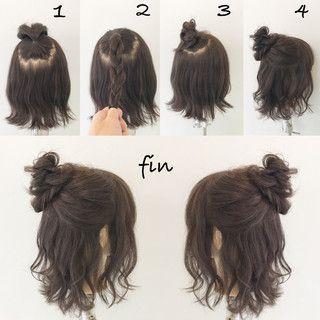 easy hairstyles for medium hair for beginners
