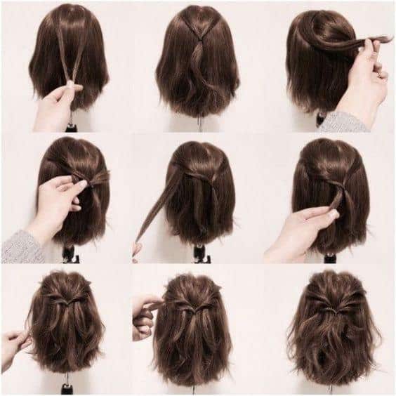 3 Simple & Cute Hairstyles for Short/Medium Hair || Best Hairstyles for  Girls || Hairstyle Tutorials - YouTube