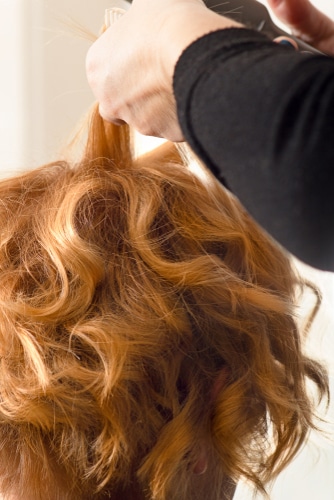 how to curl your hair with a flat iron