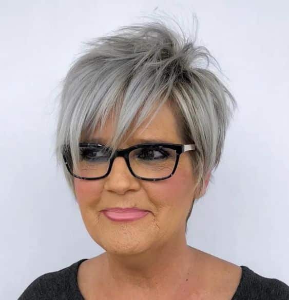 best hairstyles for glasses wearers