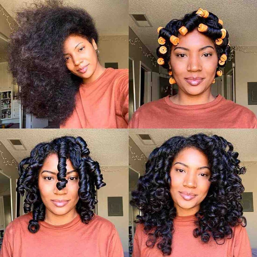 How To Make Natural Black Hair Curly Without Chemicals 2023 - Hair Everyday  Review