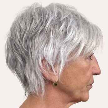 grey hairstyles for older women