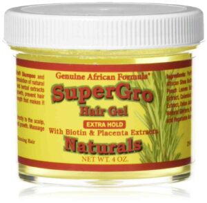 Gel hair growth products for African Americans
