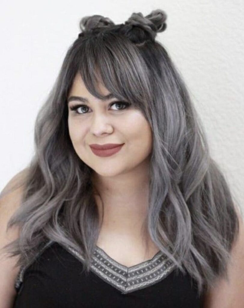 Grey Hairstyles For Plus Size Women