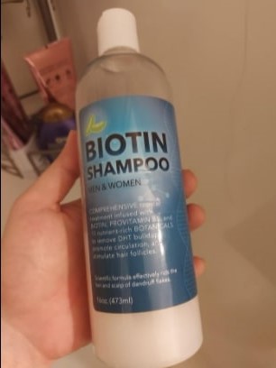 natural biotin shampoo for thinning haira