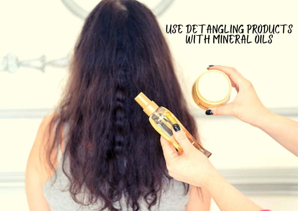 how to detangle matted hair with coconut oil