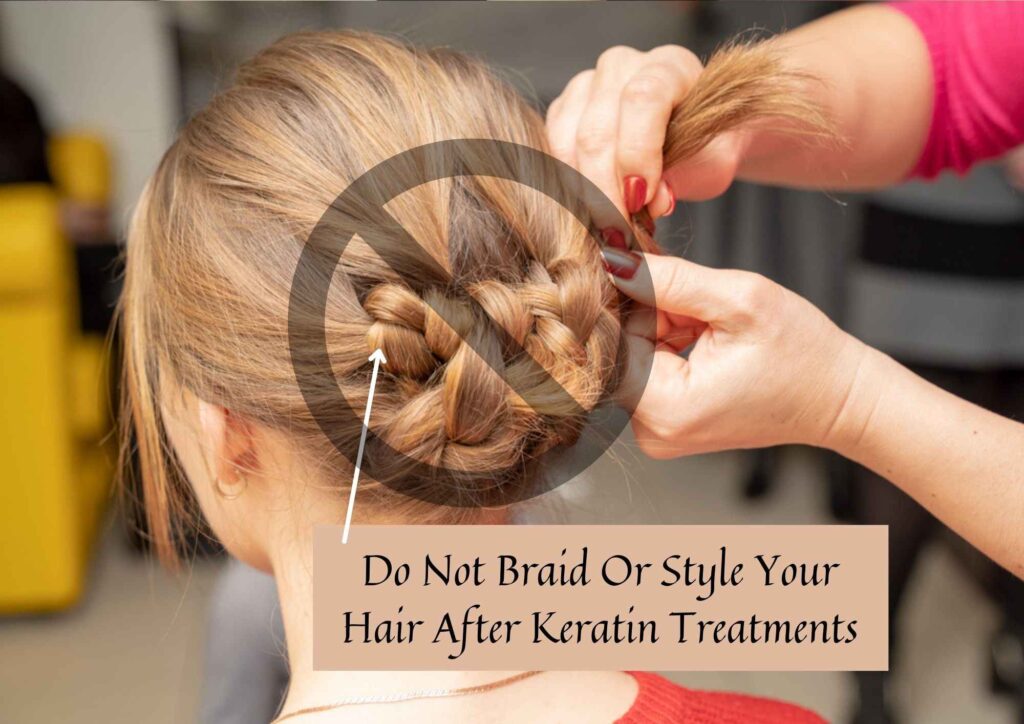 how to take care of keratin treated hair at home
