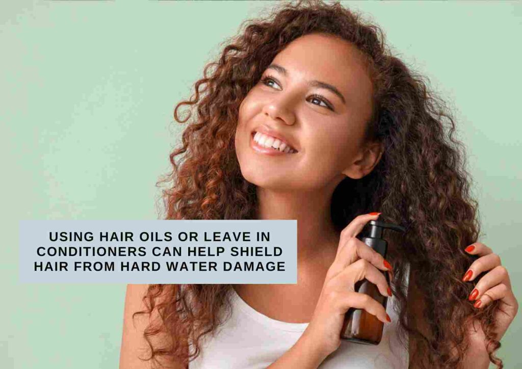 how to repair hair damaged by hard water