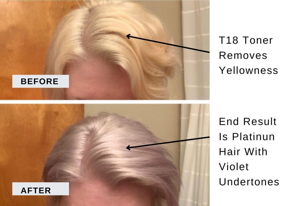 wella t18 before and after results