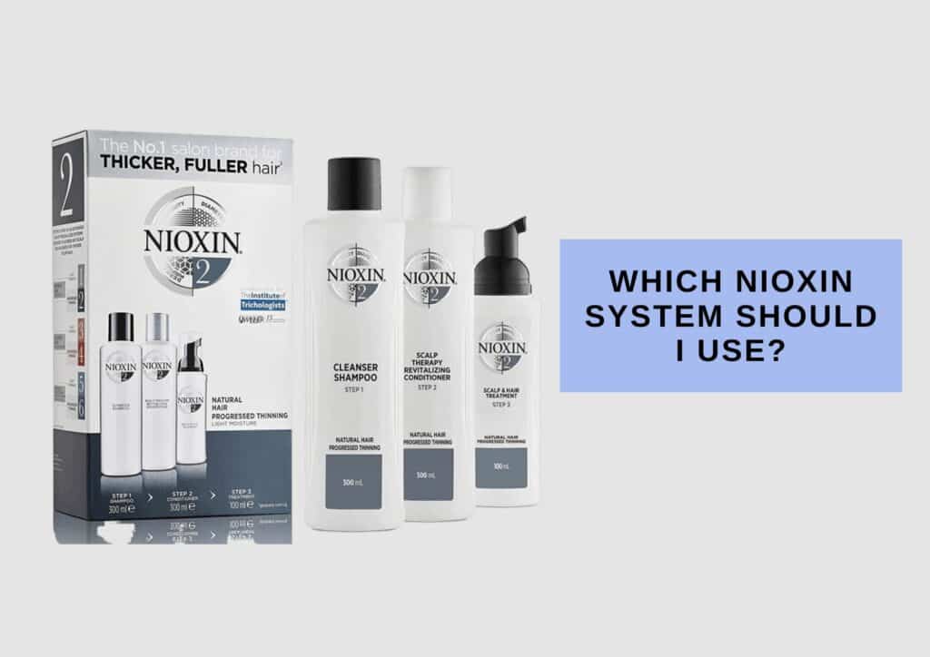 Which nioxin system should you use