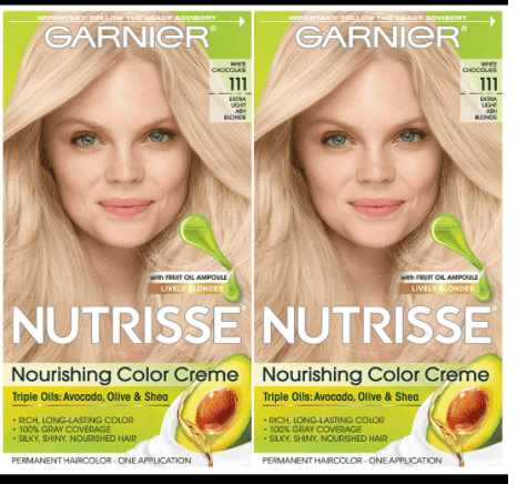 Best Ash Blonde Hair Dye - Garnier Hair Color Nutrisse Nourishing Creme 
