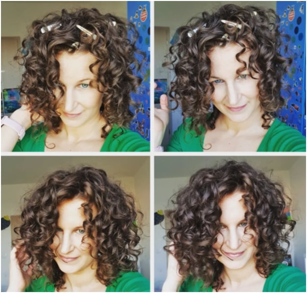 how to use claw clips for curly hair