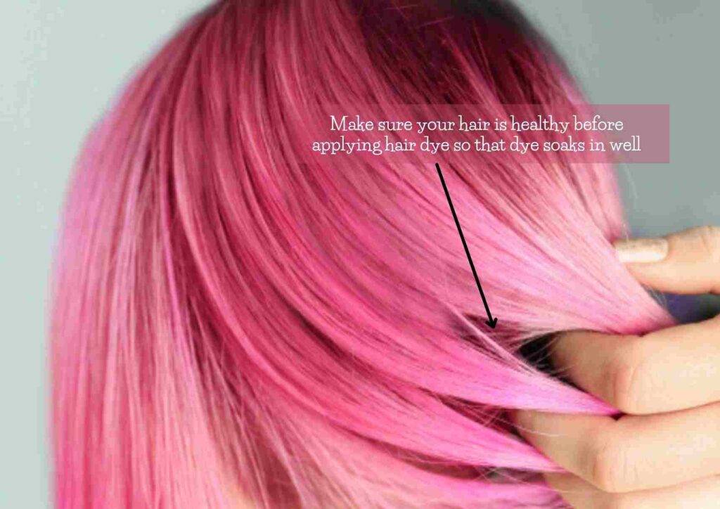 how to maintain pink hair