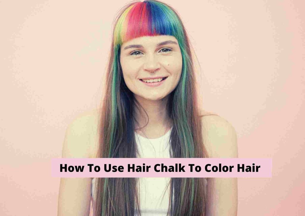 how to use hair chalk