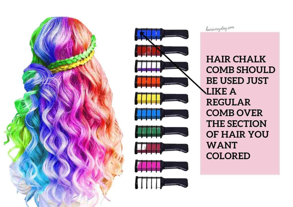 How To Use Hair Chalk 2023 | Easy DIY Tips For Temporary Color - Hair  Everyday Review