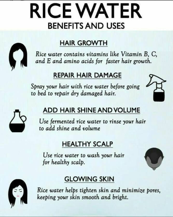 
is rice water good for low or high porosity hair