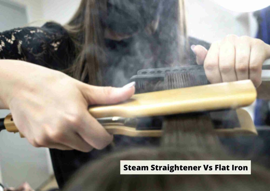 steam straightener vs flat iron