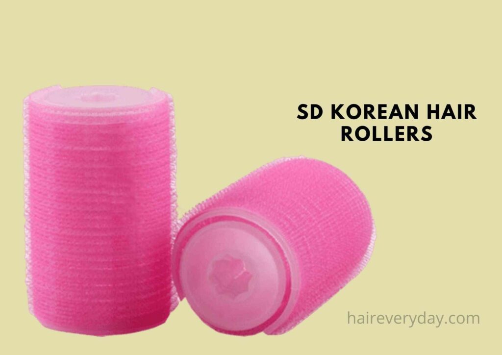 korean hair roller trend