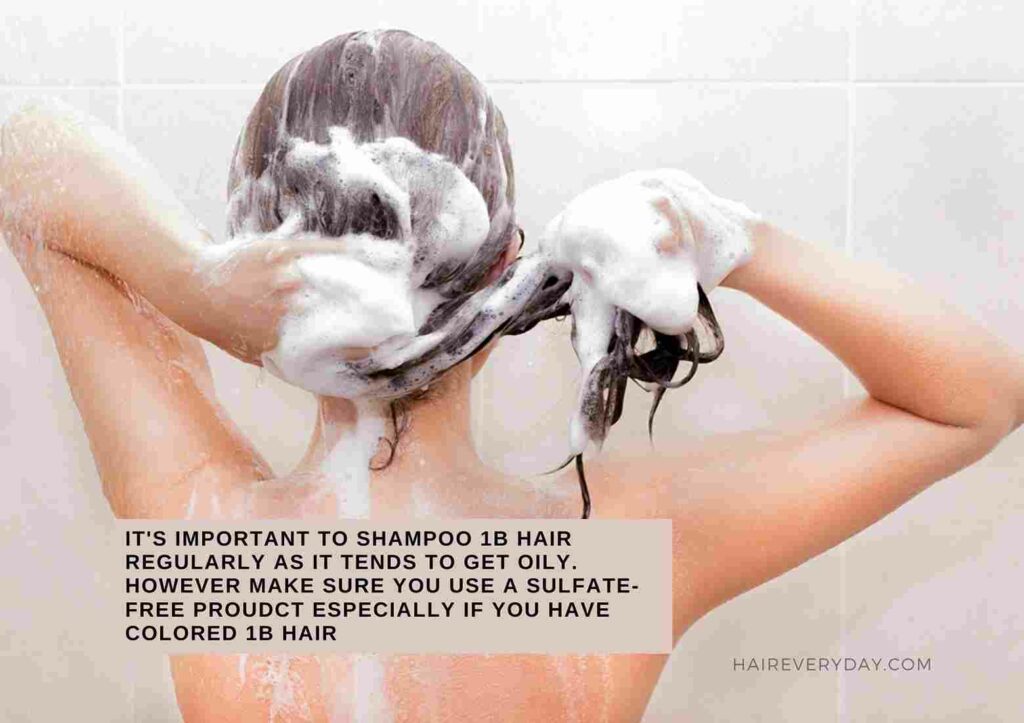 1b hair care routine