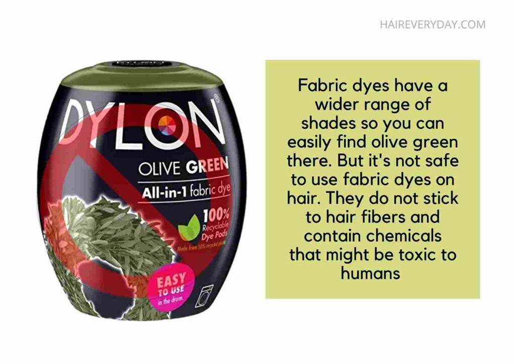 
dylon olive green dye
