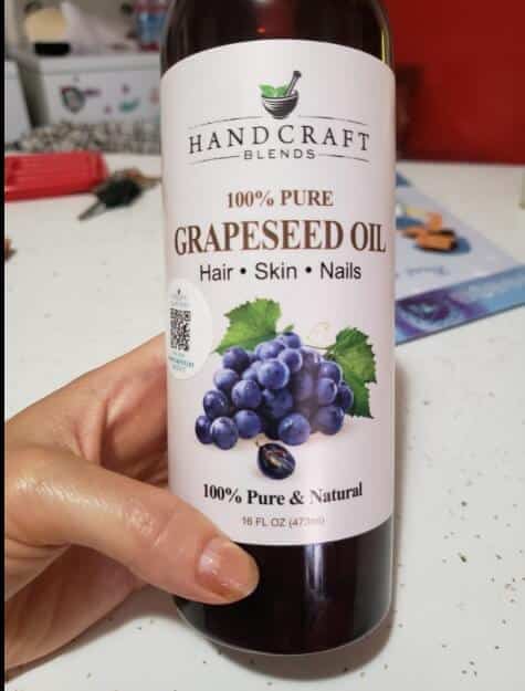grapeseed oil for hair 