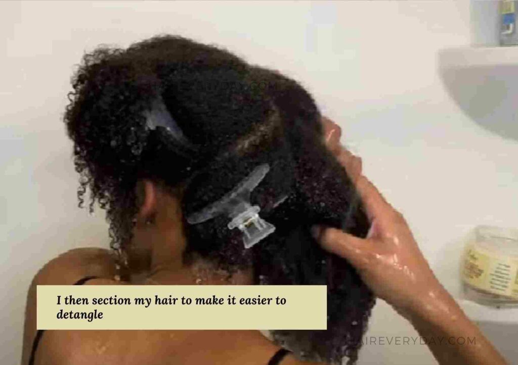 how to detangle 4b hair