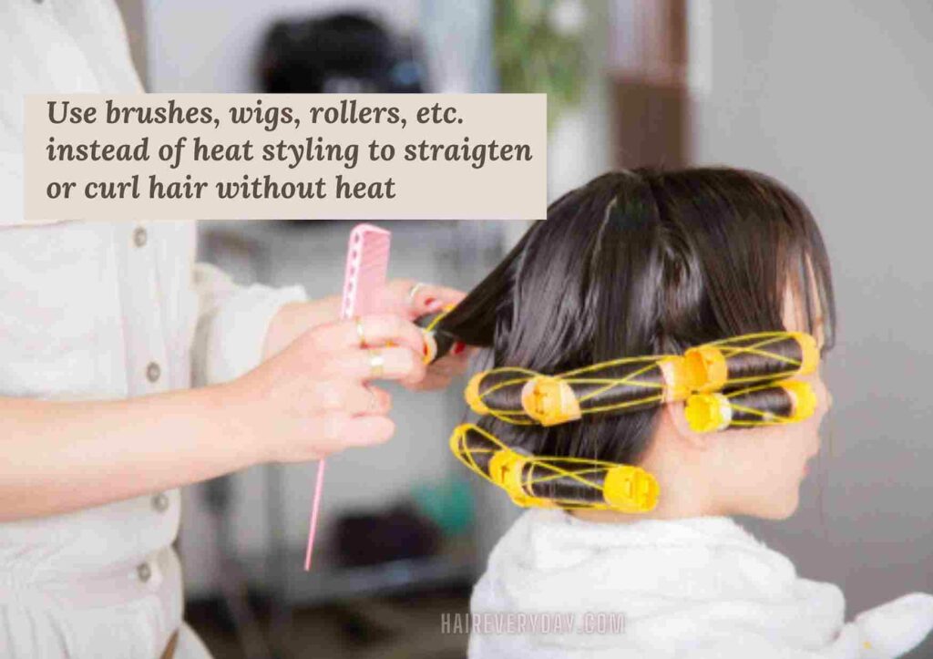 how to prevent heat damage on natural hair