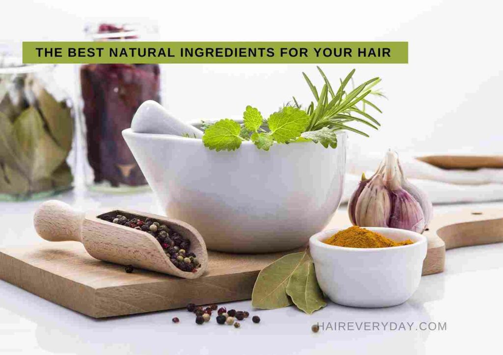 natural ingredients for hair