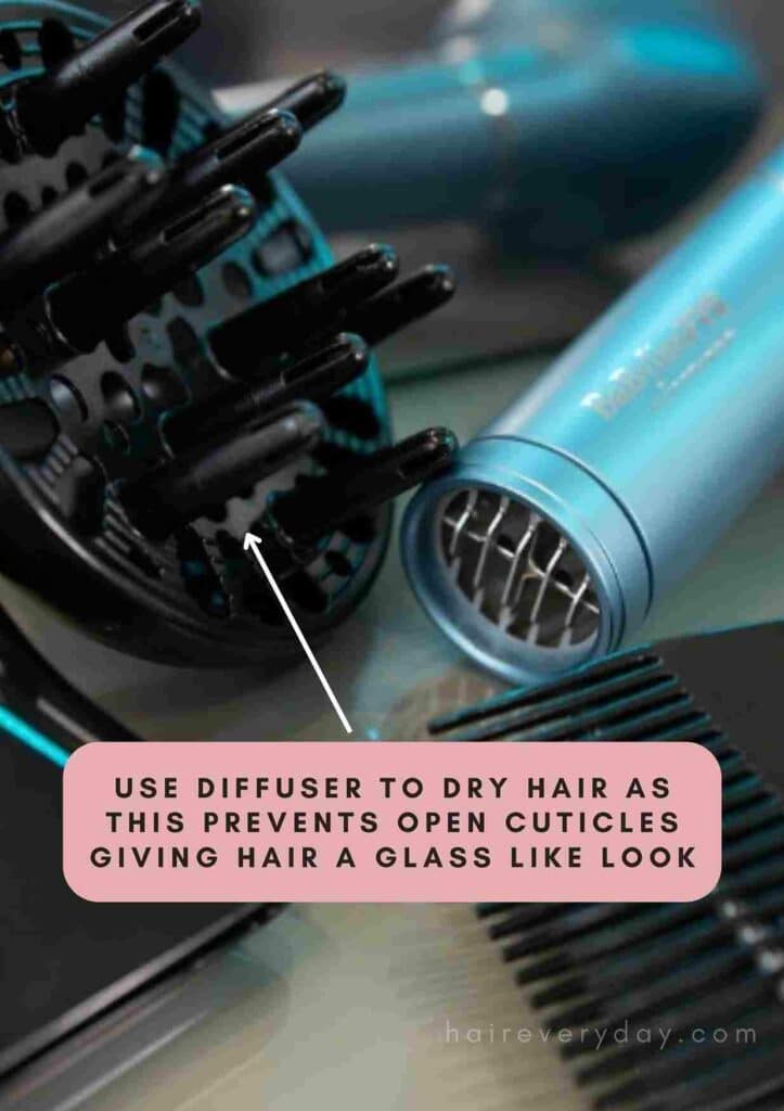 how to get korean glass hair