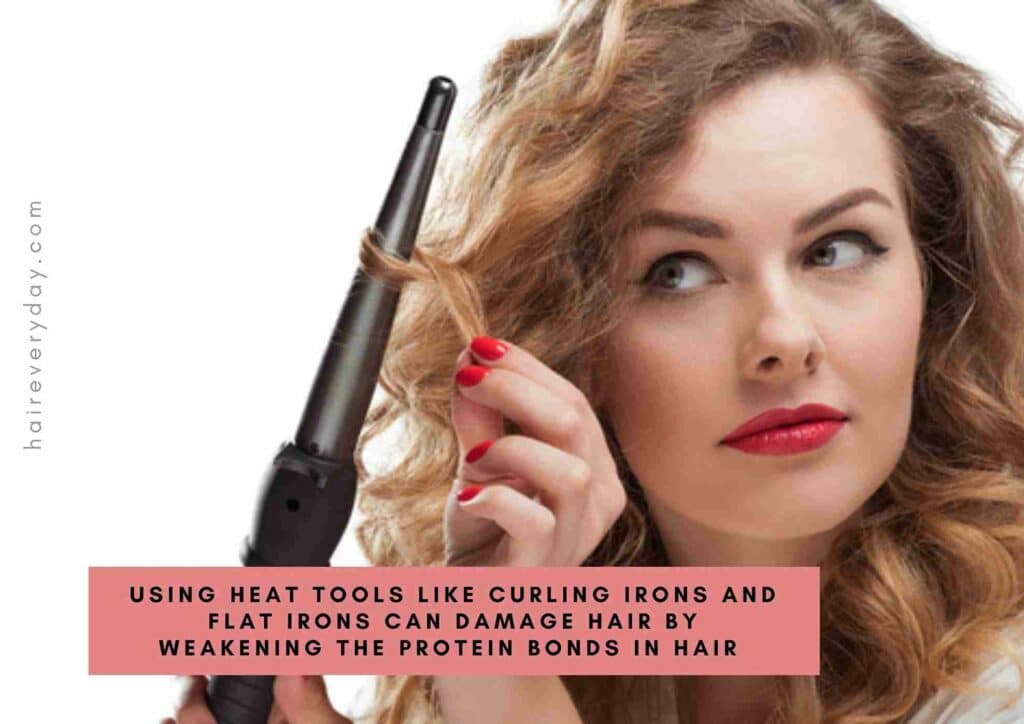 
how to strengthen hair with straightener