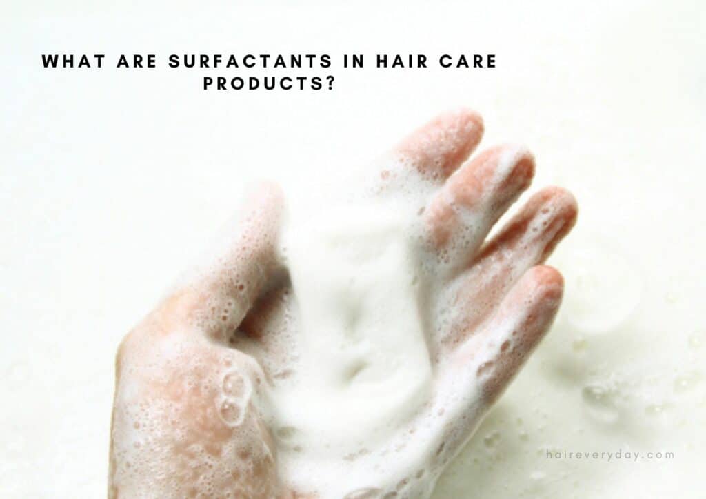 surfactants in hair products