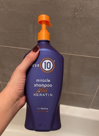 keratin shampoo for straightened hair