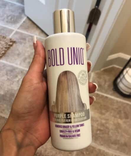 purple shampoo for grey hair
