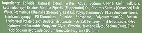 aveeno fresh greens blend shampoo ingredients