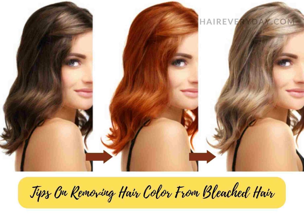 How to Remove Semi-Permanent Hair Dye from Bleached Hair