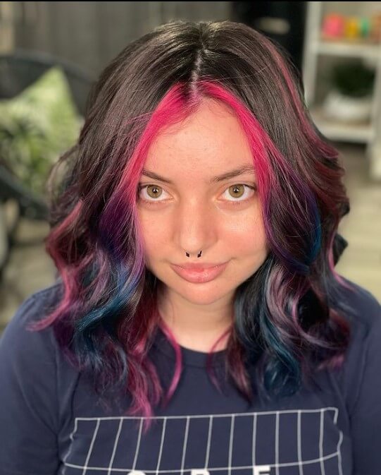 mermaid hair highlights