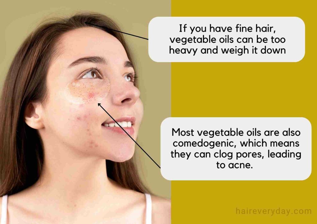 vegetable oil for dry scalp
