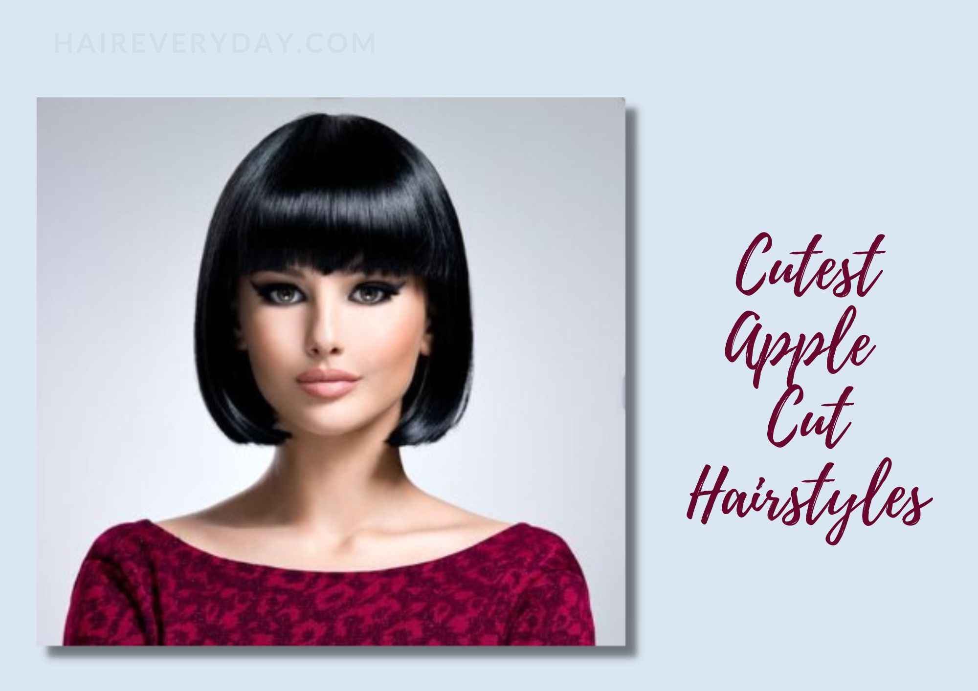 Apple Cut Hair For Women | 10 Cutest Styles That Are Back In Fashion - Hair  Everyday Review