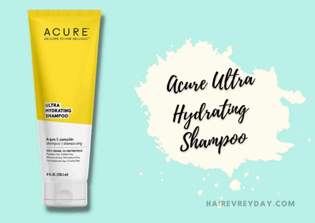 Acure Ultra Hydrating Shampoo review + ingredients