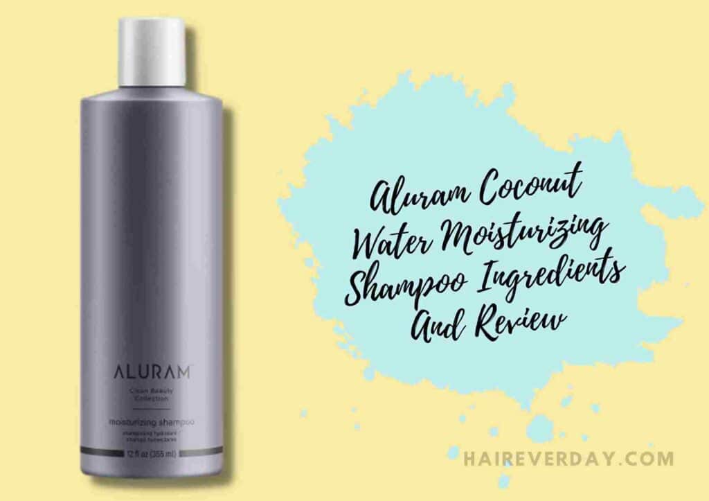 Aluram Moisturizing Shampoo Ingredients and review