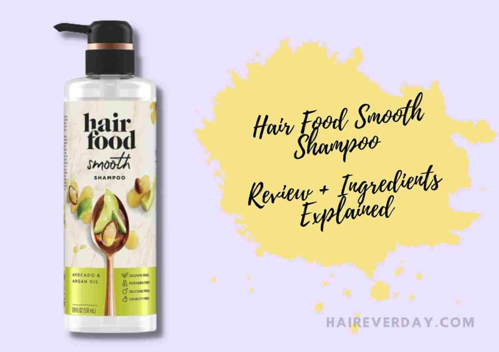 Hair Food Avocado And Argan Oil Shampoo ingredients and review