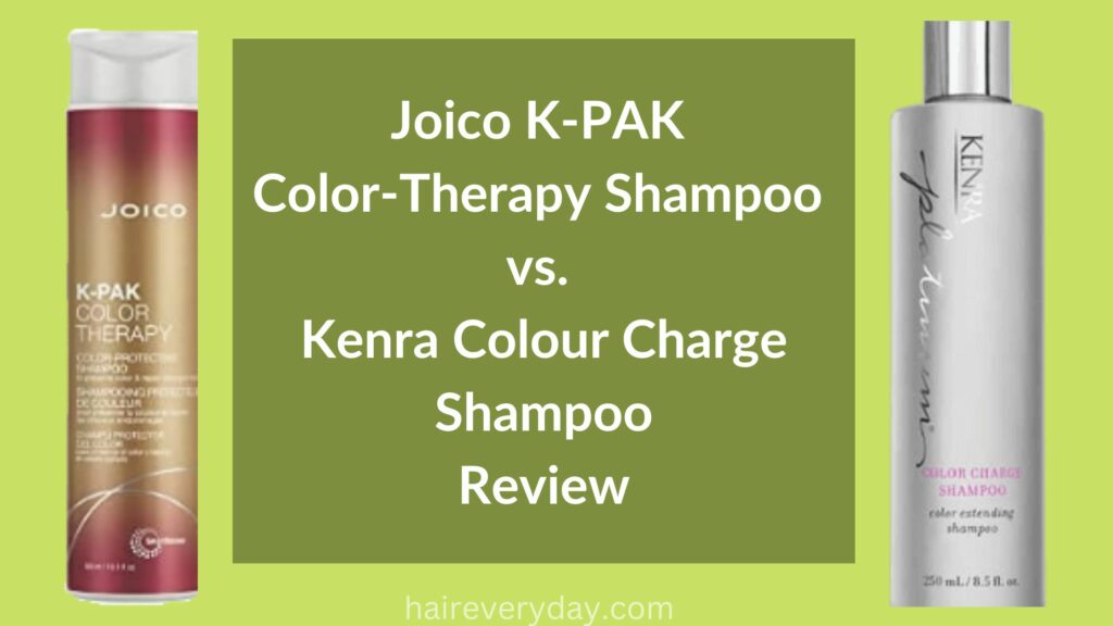 Joico K-PAK Color-Therapy Shampoo vs. Kenra Colour Charge Shampoo